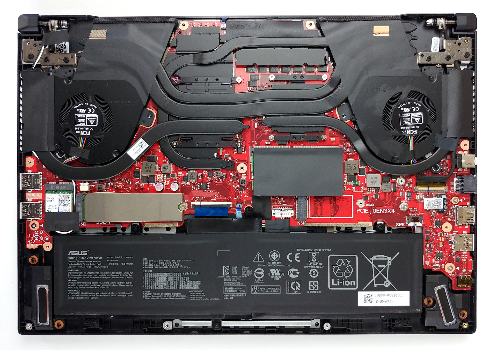 How to replace and fix ASUS TUF Dash F15 FX516PC AC power adapter 240W 6.0mm x 3.7mm (ASUS TUF Dash F15 (FX516))